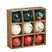 Mica Decorations Kerstballen Set - 9 Stuks - Ø8 cm - Wit, Rood, Groen