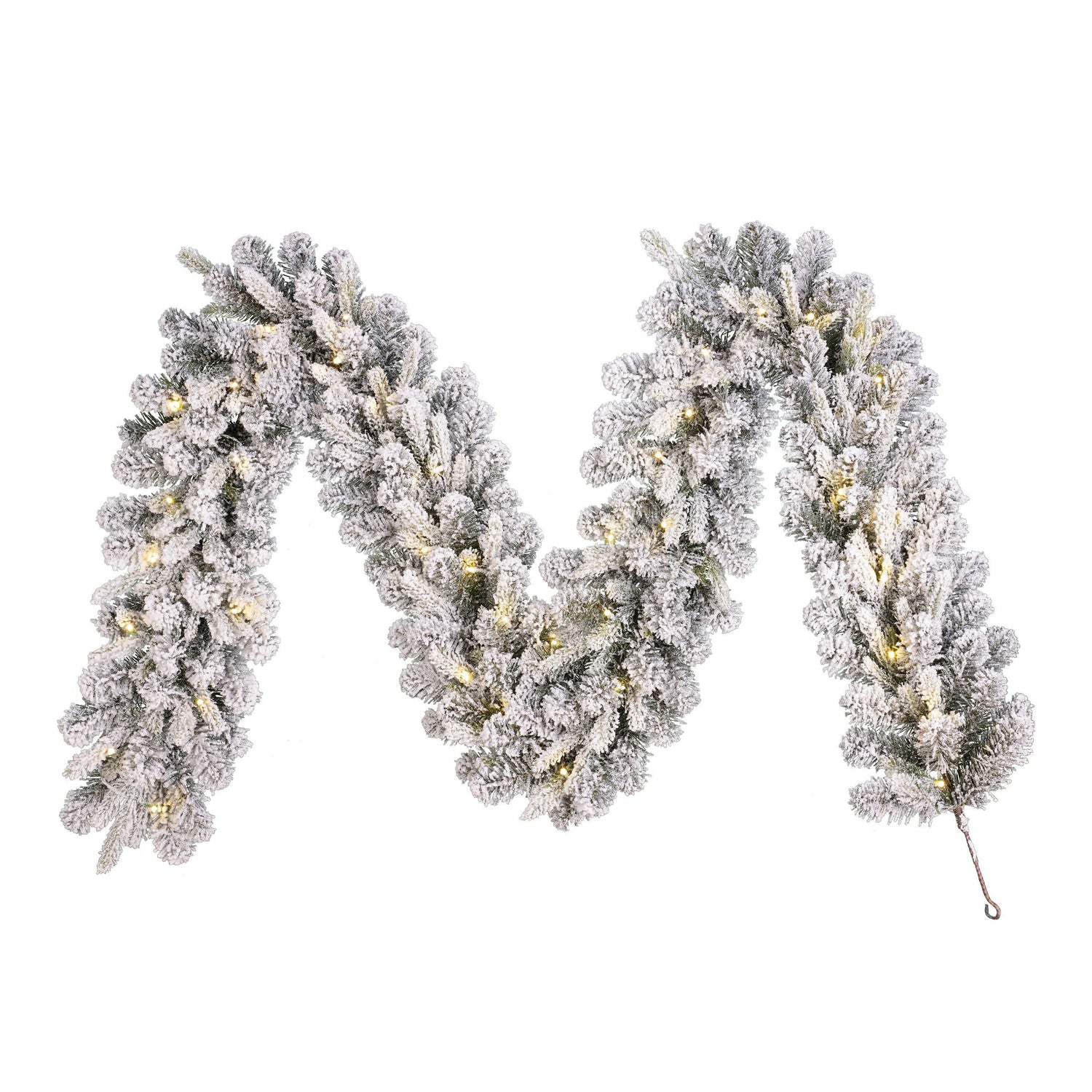 Black Box Trees Grimshaw Guirlande met Verlichting-L270 x Ø25 cm-Groen