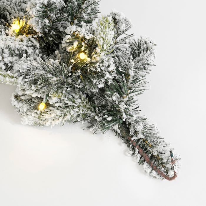 Black Box Trees Grimshaw Guirlande met Verlichting-L270 x Ø25 cm-Groen