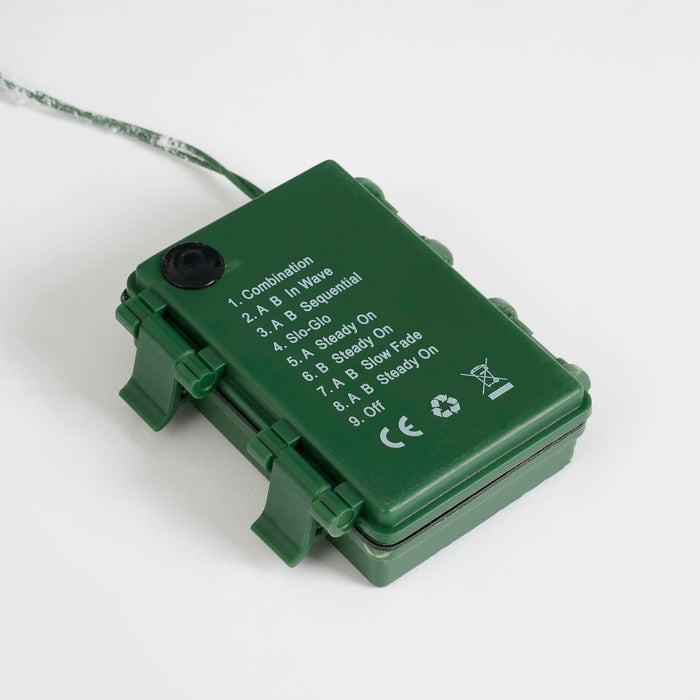 Black Box Trees Grimshaw Guirlande met Verlichting-L270 x Ø25 cm-Groen