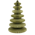 Mica Decorations Decoratie Kerstboom - H212 x  Ø148cm-Papier-Groen