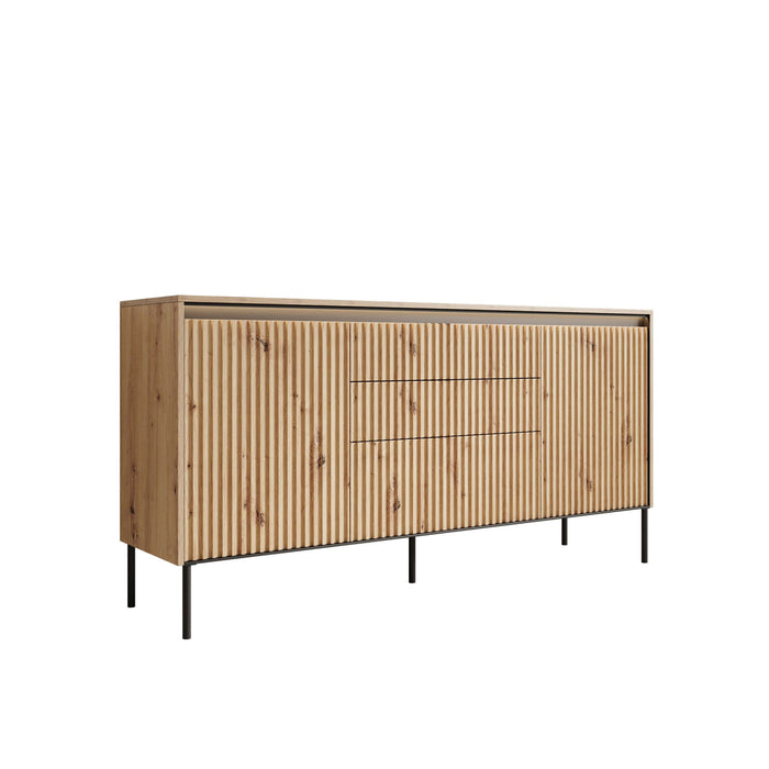 Meubella - Dressoir Timoteo - Eiken - 166 cm