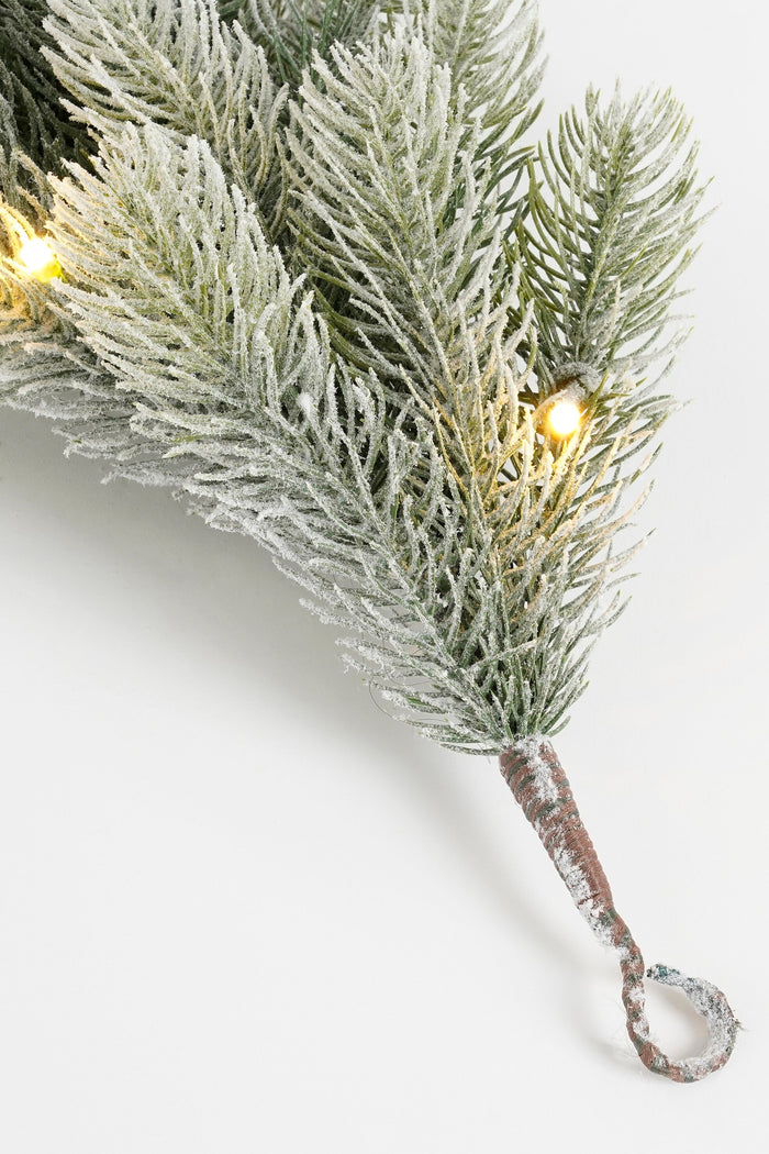 Black Box Trees Nagoya Guirlande met Verlichting-L180 x Ø20 cm-Groen