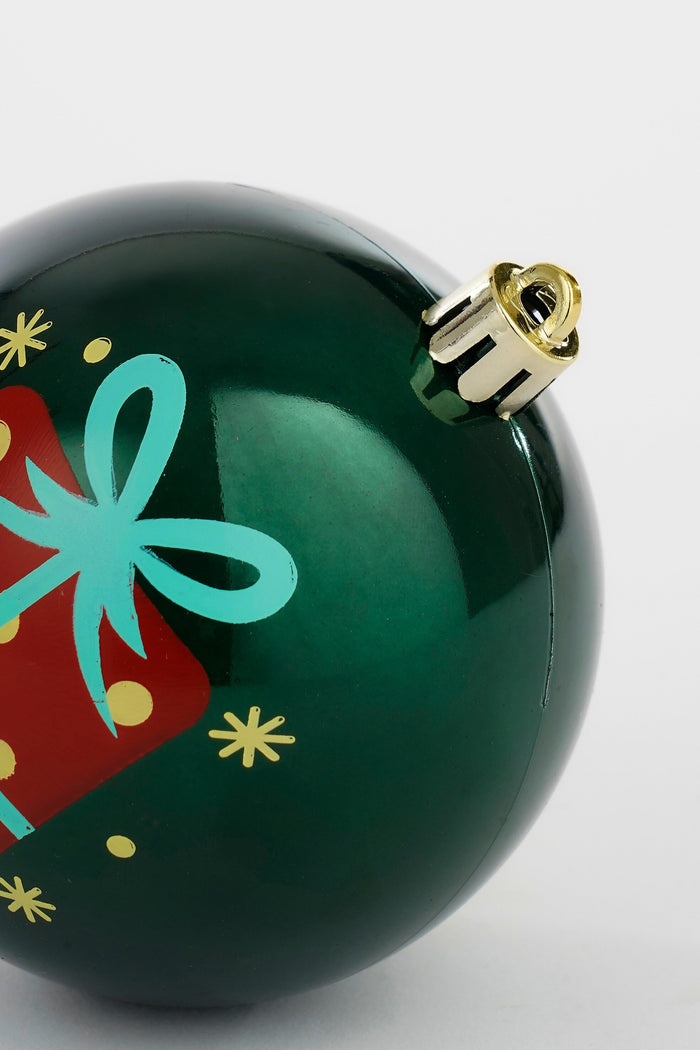 Mica Decorations Kerstballen Set - 9 Stuks - Ø8 cm - Wit, Rood, Groen