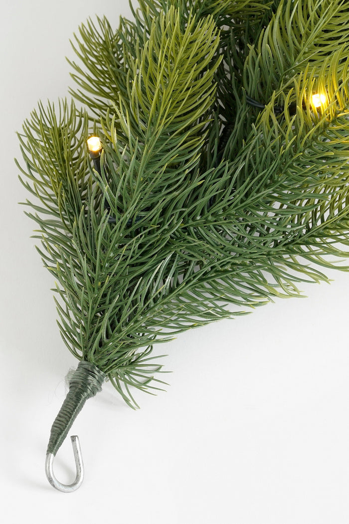 Black Box Trees Nagoya Guirlande met Verlichting-L270 x Ø20 cm-Groen