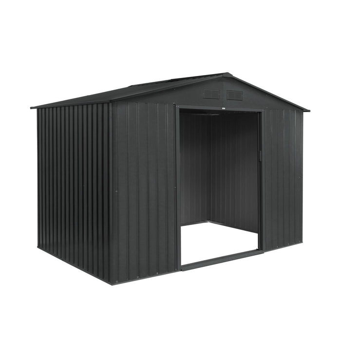 sweeek - Metaal tuinberging 5,29m² met verankeringsset