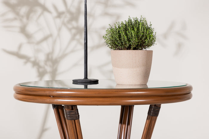 Fjôrd - Cafétafel Bruin Metaal - 60x60x60cm - Sagres