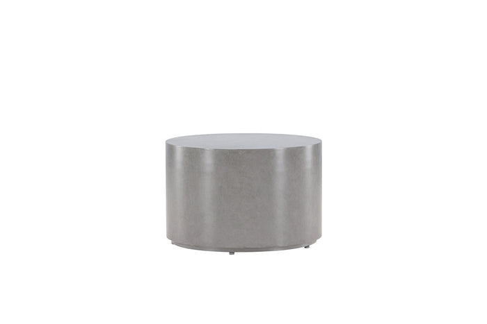 Fjôrd - Bijzettafel Grijs Metaal - 60x60x40cm - Lissabon