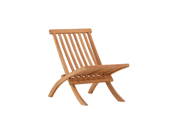 Fjôrd - Loungestoel Naturel Hout  - Kenya