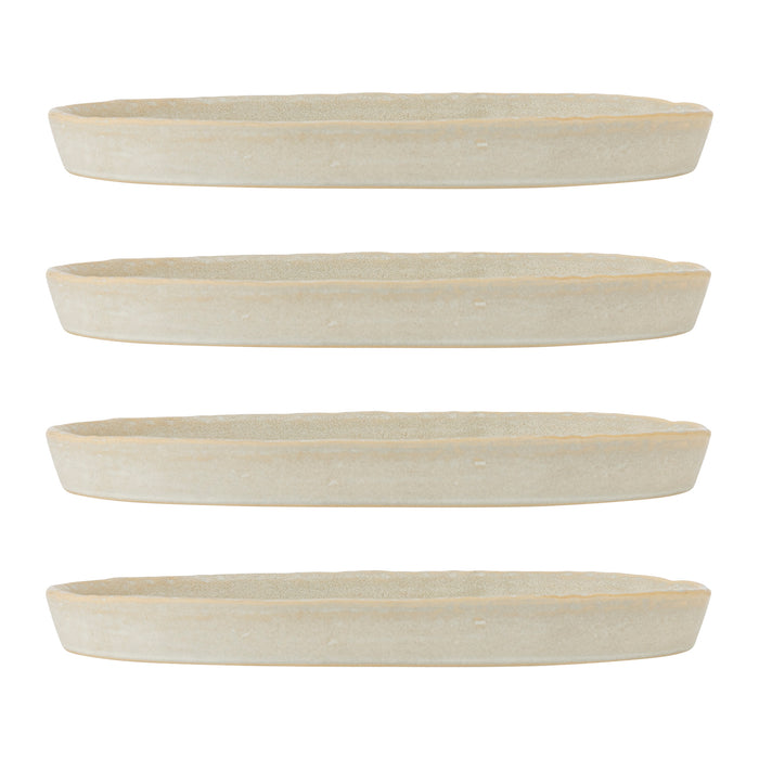 Bloomingville Hadden Dinerbord 4 st. - B 29 - Krab