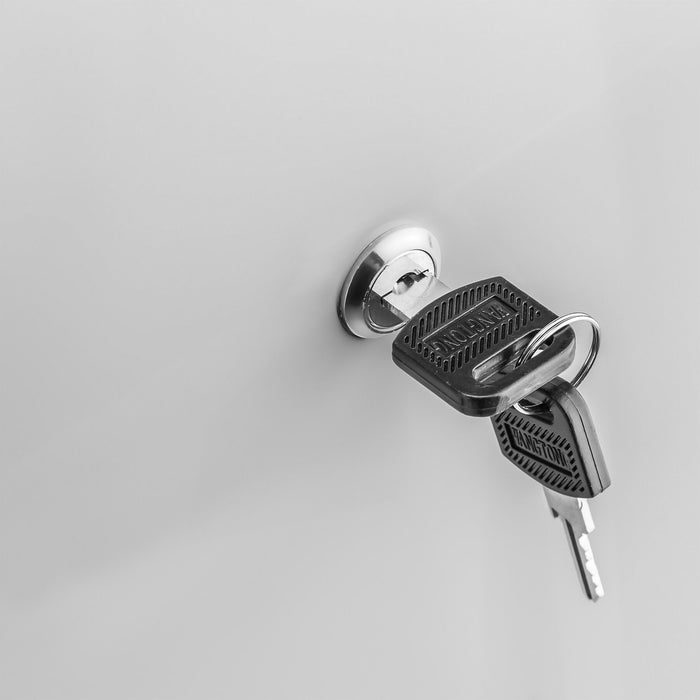 tectake® Archiefkast Cosmo met 2 lades 180x80x40cm