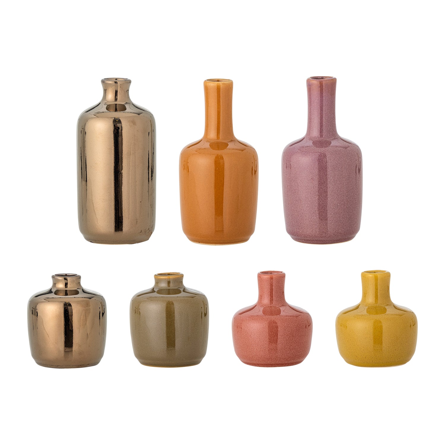 Bloomingville Maien Vaas - Set van 7