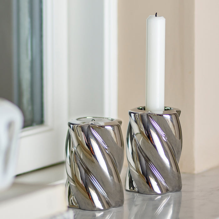 Bloomingville Silvia Kandelaar - Set van 2