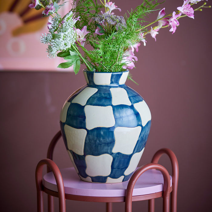 Bloomingville Check Vaas