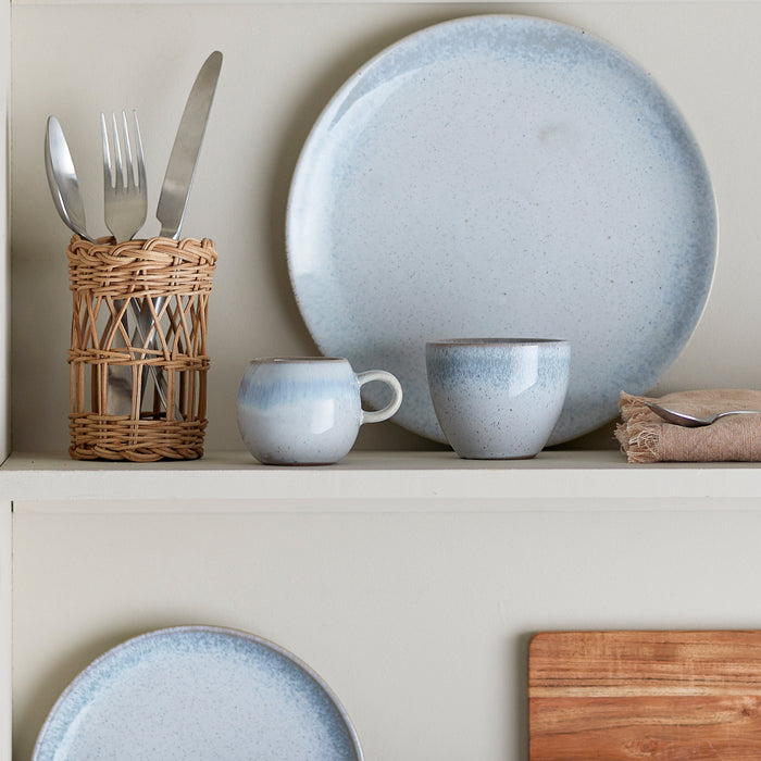 Bloomingville Paula Ontbijt Serviesset 12-delig - Blauw