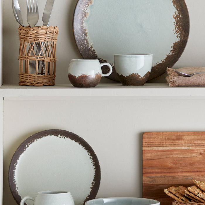 Bloomingville Paula Ontbijt Serviesset 12-delig - Bruin