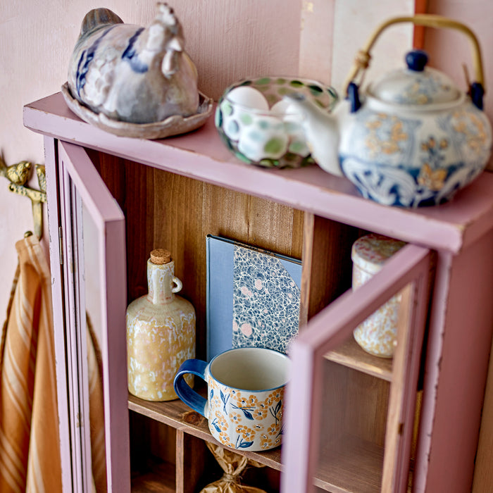Bloomingville Hazem Vitrinekast - Roze