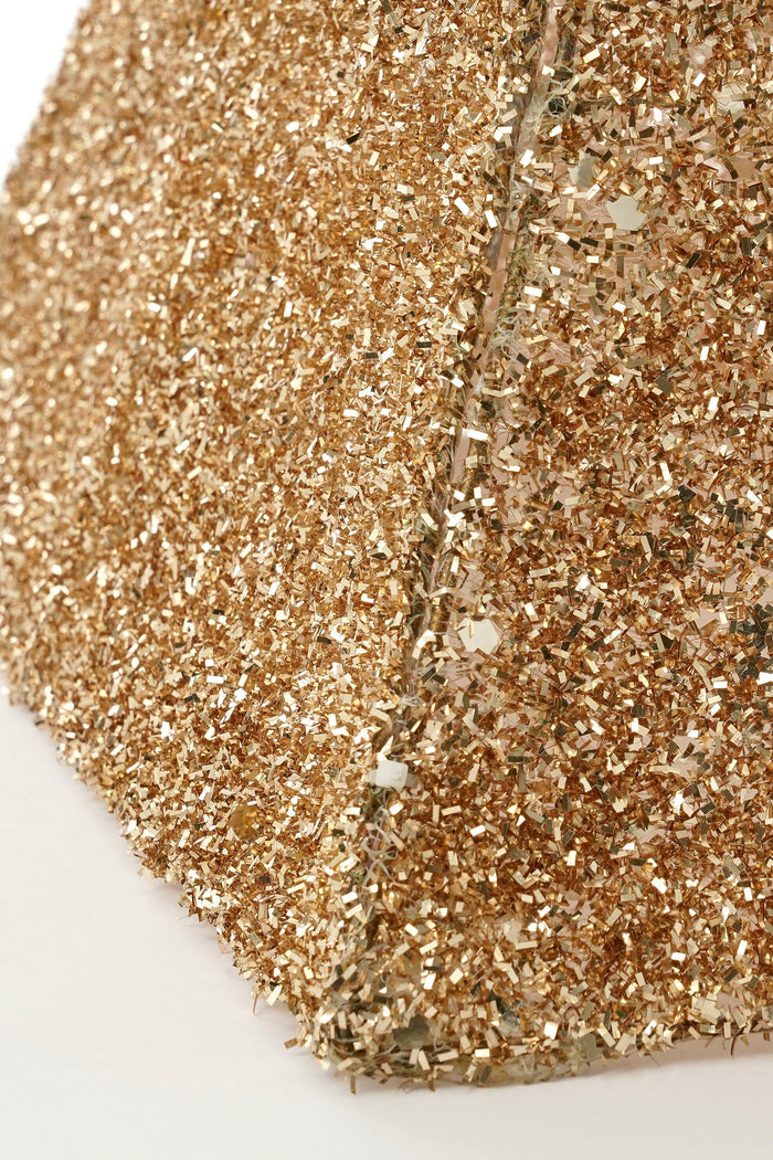 Mica Decorations Kerstboomrok - L50 x B50 x H30 cm - Goud