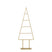 Mica Decorations Decoratie Kerstboom - L34 x B12 x H90 cm - IJzer-Goud