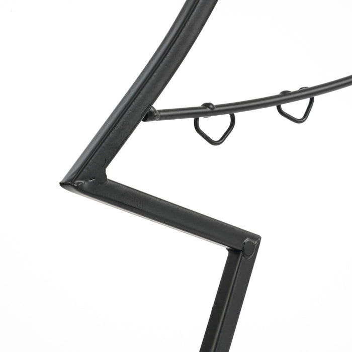 Mica Decorations Decoratie Kerstboom - L50 x B15 x H105 cm-IJzer-Zwart