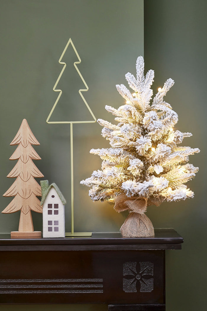 Black Box Trees Grimshaw Kunstkerstboom met Verlichting-H60 x Ø45 cm