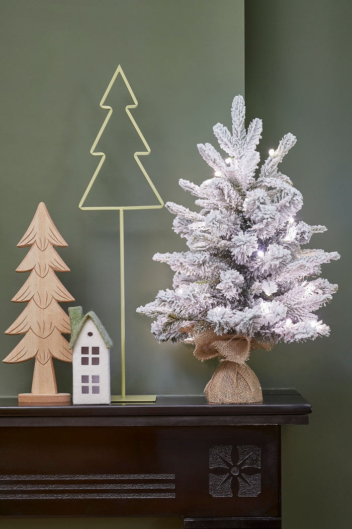 Black Box Trees Grimshaw Kunstkerstboom met Verlichting-H60 x Ø45 cm