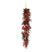 Mica Decorations Randell Kerstslinger - L110 x B18 x H10 cm - Rood