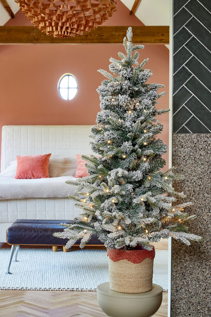 Black Box Trees Grimshaw Kunstkerstboom met Verlichting -H120 x Ø60cm