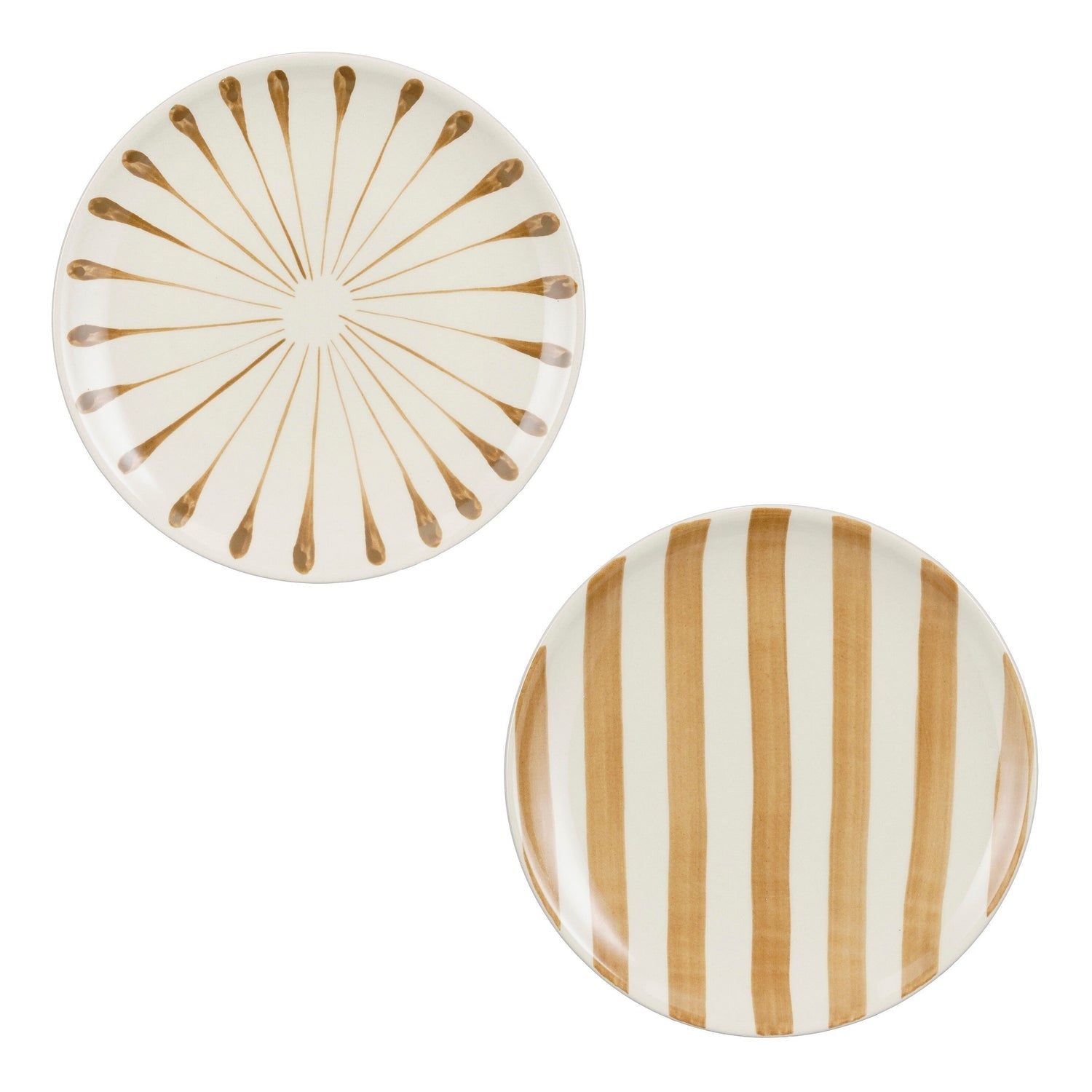 Mica Decorations Elsie Ontbijtbord - Assorti - Steengoed - Bruin