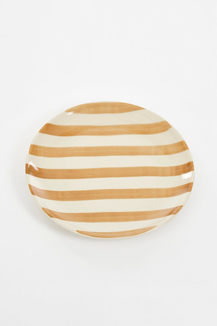 Mica Decorations Elsie Ontbijtbord - Assorti - Steengoed - Bruin