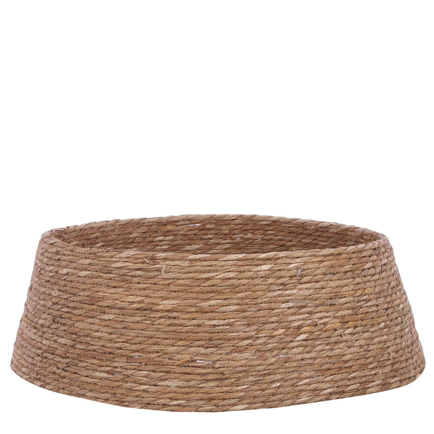 Mica Decorations Kerstboomrok - H28 x Ø75 cm - Zeegras - Naturel Bruin