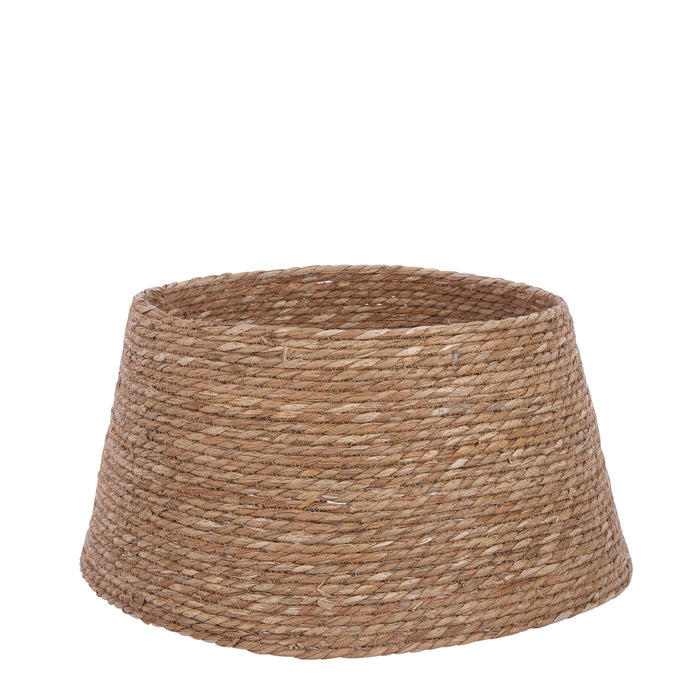 Mica Decorations Kerstboomrok - H26 x Ø50 cm - Zeegras - Naturel Bruin