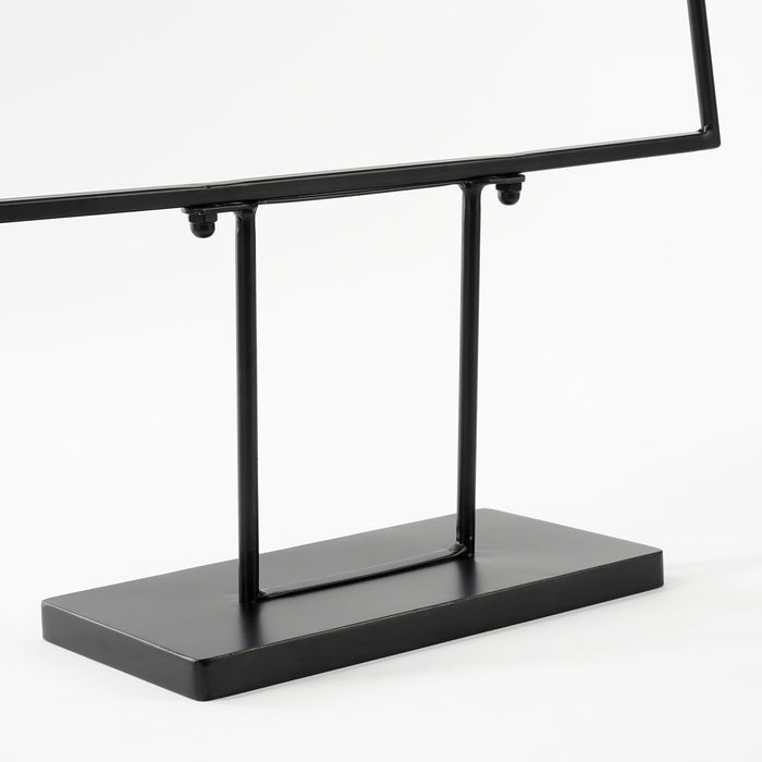 Mica Decorations Decoratie Kerstboom - L50 x B15 x H152 cm - Zwart