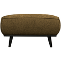 WOOOD Statement Hocker - Structure - Velvet - Brass - 40x80x55