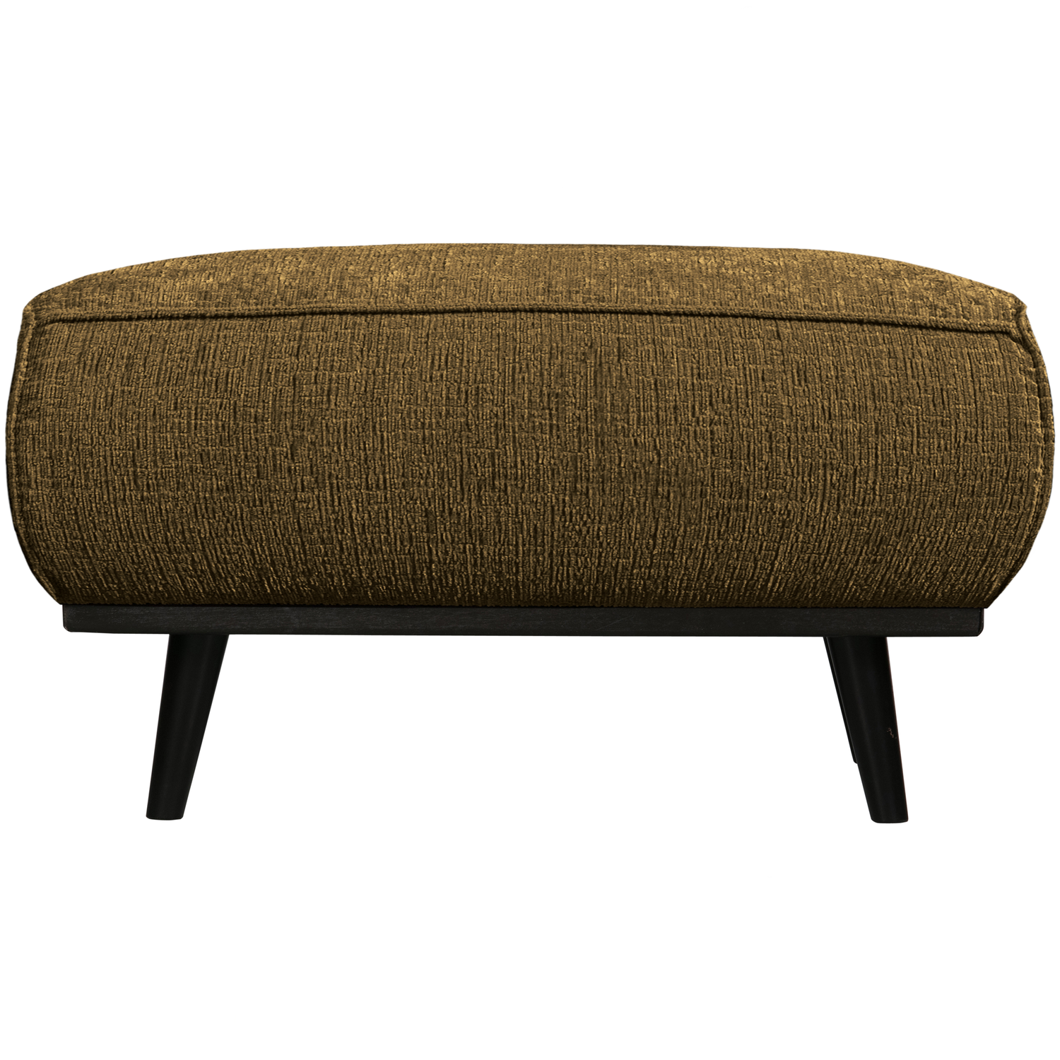 WOOOD Statement Hocker - Structure - Velvet - Brass - 40x80x55