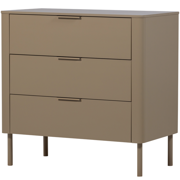 WOOOD Gunnar Ladekast - Grenen - Mud - 93x94x52