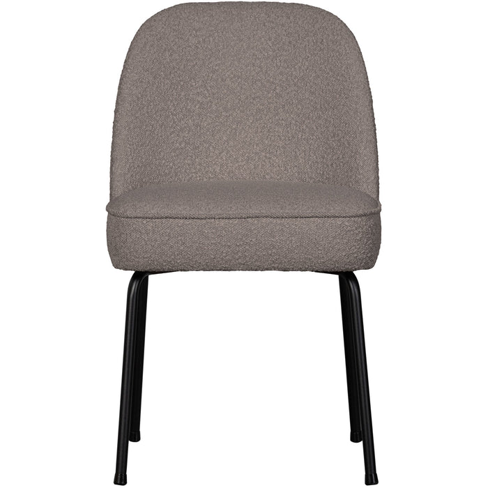 WOOOD Vogue Eetkamerstoelen - Velvet - Nougat - Set van 6