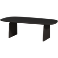 WOOOD Tablo Salontafel 110 cm - Eiken - Blacknight - 35x110x59