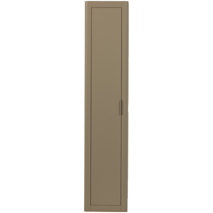 WOOOD Gunnar Smalle Hoge Kast - Grenen - Mud -217x45x39