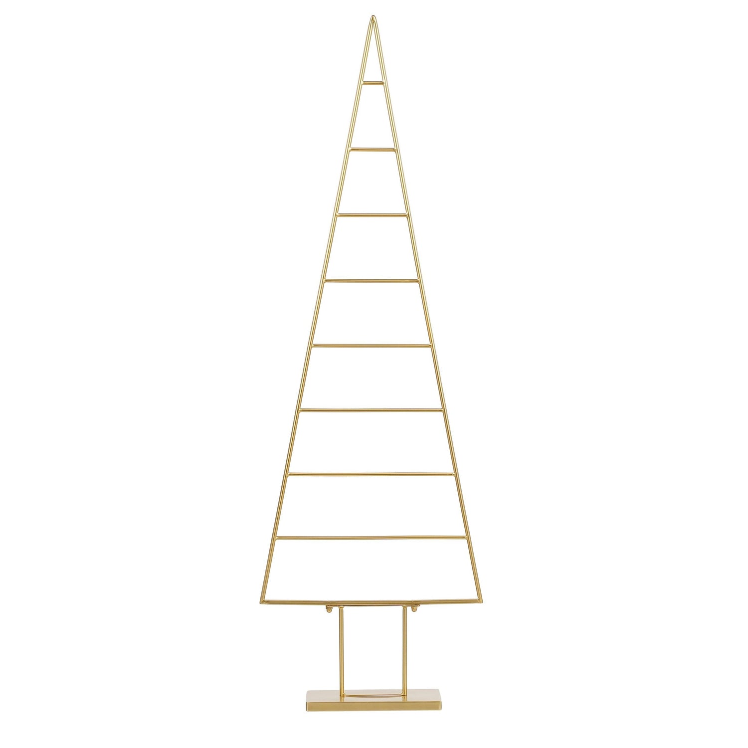 Mica Decorations Decoratie Kerstboom - L50 x B15 x H152 cm - Goud