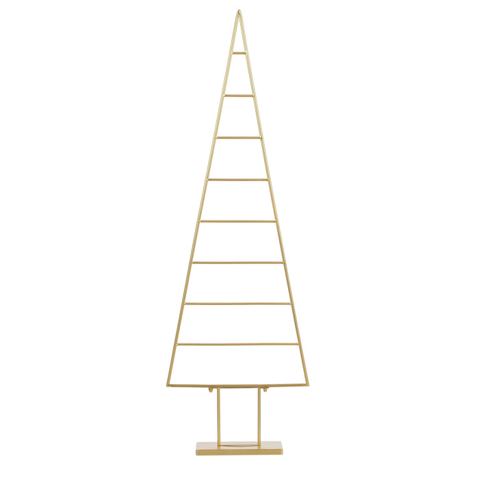 Mica Decorations Decoratie Kerstboom - L50 x B15 x H152 cm - Goud