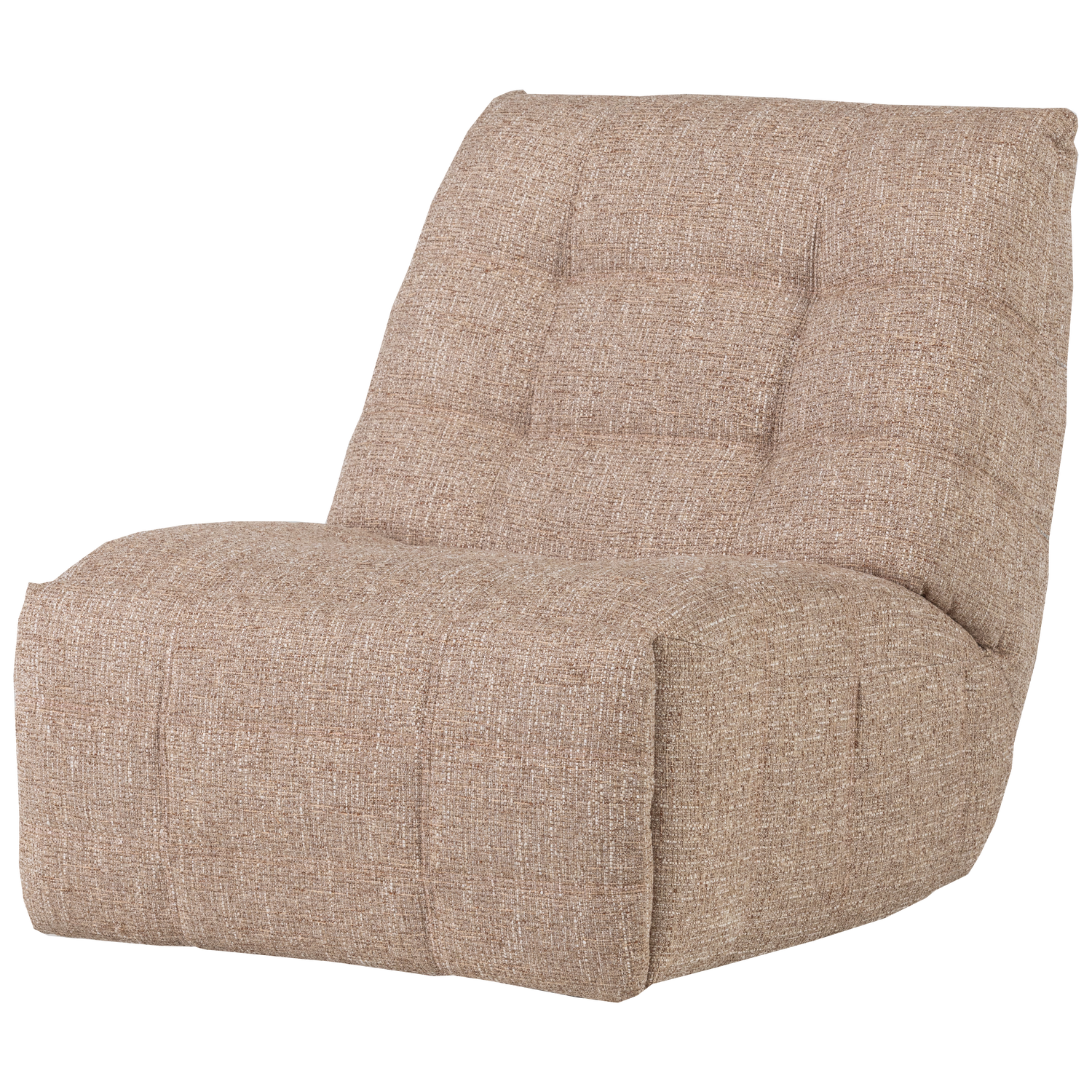 WOOOD Hein Relaxfauteuil Elektrisch - Geweven Stof - Naturel Melange