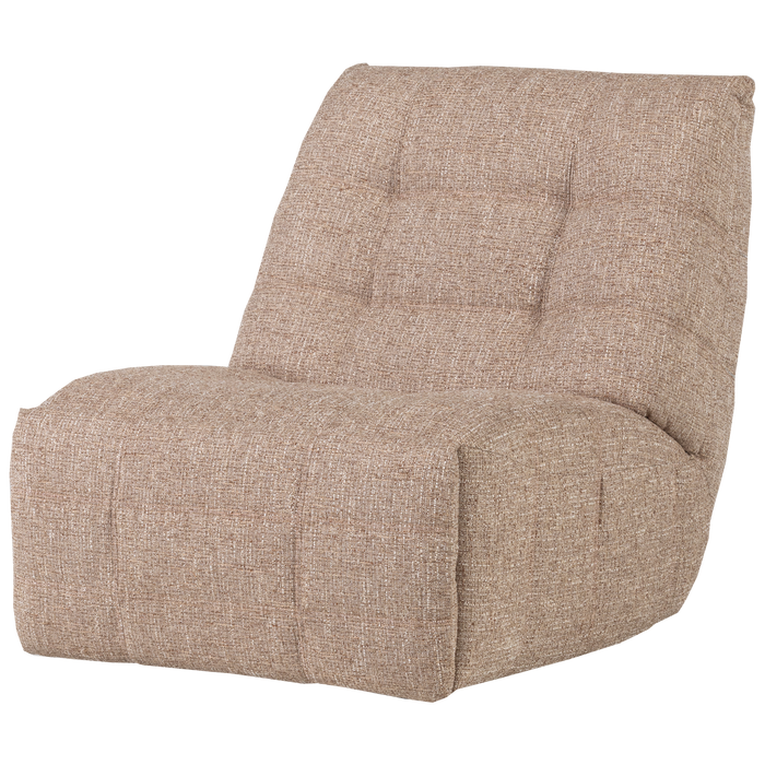 WOOOD Hein Relaxfauteuil Elektrisch - Geweven Stof - Naturel Melange