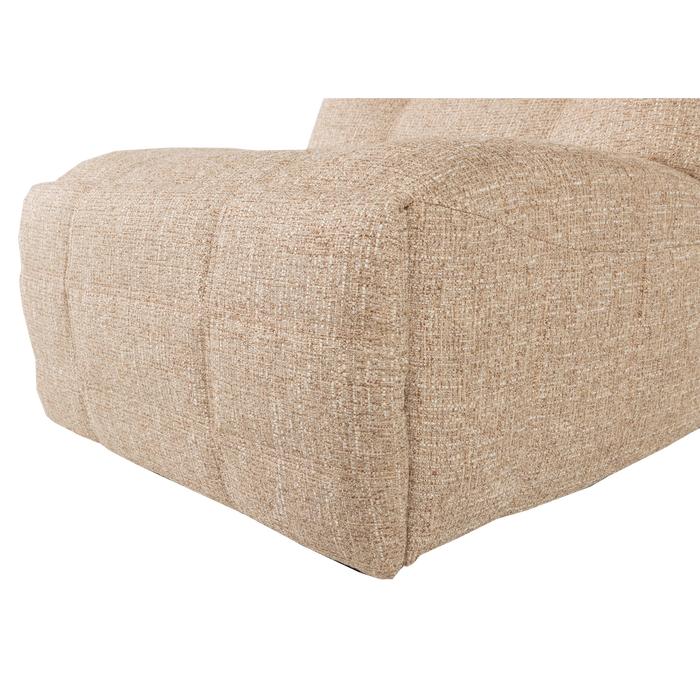 WOOOD Hein Relaxfauteuil Elektrisch - Geweven Stof - Naturel Melange