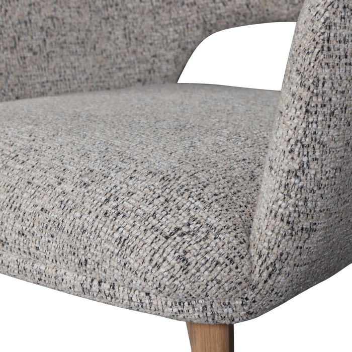 WOOOD Murat Eetkamerstoelen Houten Naturel Poot - Naturel - Set van 6