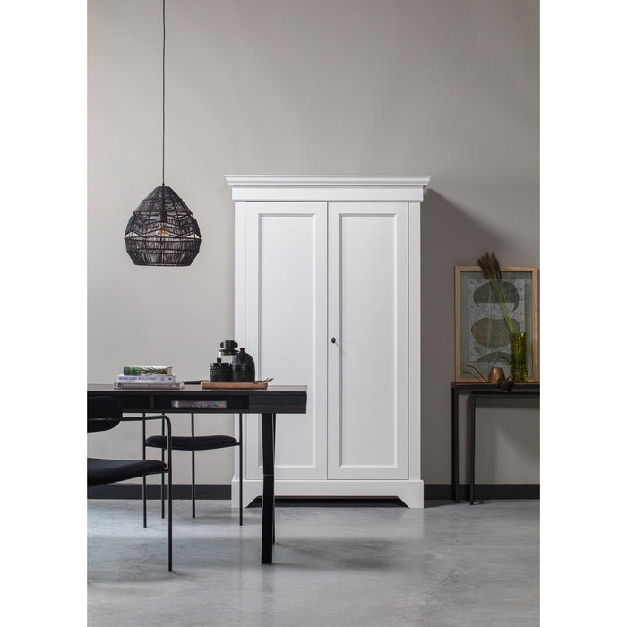 WOOOD Ivy Eetkamerstoelen - Fluweel - Zwart - Set van 6