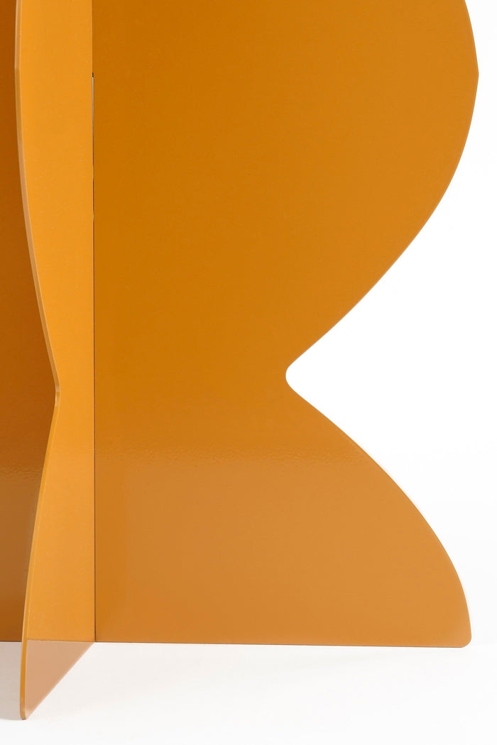 Mica Decorations Rafi Bijzettafel - H50 x Ø40 cm - IJzer - Bruin