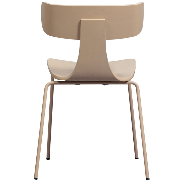 WOOOD Form Eetkamerstoelen - Hout|Metaal - Zand - Set van 6
