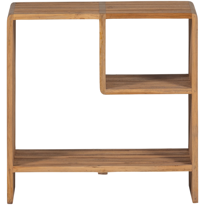 WOOOD Jasmijn Sidetable Recycled Teak - Naturel - 55x55x30