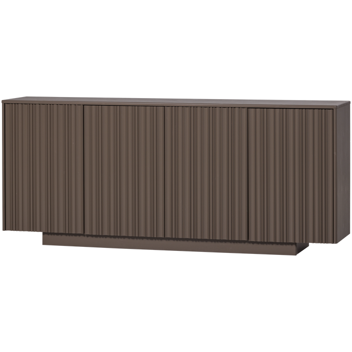 WOOOD Nova Dressoir 200 cm - Grenen - Truffel Bruin - 85x200x40